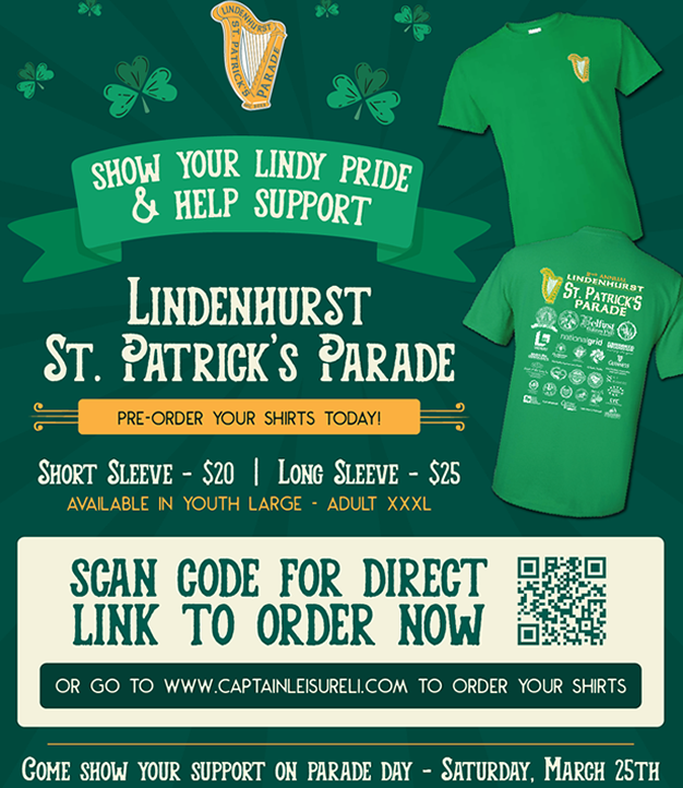 Lindenhurst St Patricks Day Parade 2024